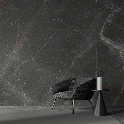 Dark Gray Marble Wallpaper