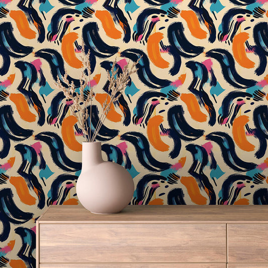 Vibrant Spectrum – Bold & Colorful Abstract Wallpaper