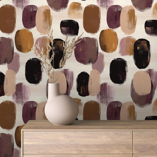 Wallpaper Artistic Explosion of Color and Form