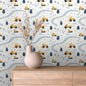 On the Road – Peel & Stick Kids’ Car Wallpaper