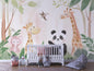 Wallpaper Mural Baby Room Animals