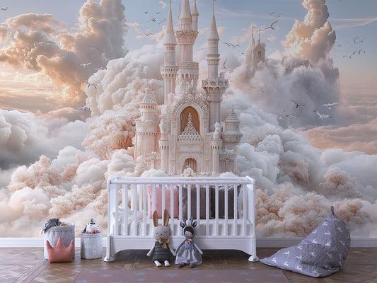 Enchanted Castle Mural Wallpaper