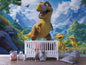 Jurassic Adventure – Fun & Colorful Dinosaur Wallpaper for Kids