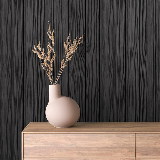 Dark Wood Wallpaper